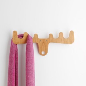 Kleiderhaken: Der "wilde" Elch