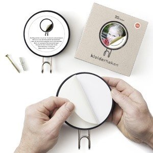 Kleiderhaken mit Klebefolie zum Selbstbe