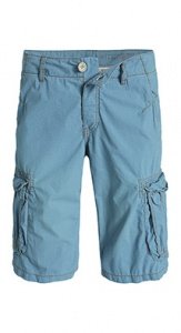 Klein karierte Baumwoll Bermuda