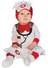 Kleine Krankenschwester Babykostüm weiss