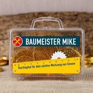 Kleiner Geldkoffer für Handwerker