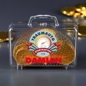 Kleiner Geldkoffer mit Startkapital f&#2