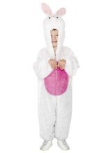 Kleiner Hase Kinder-Kostüm, weiss-rosa