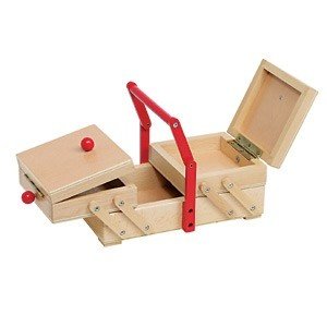 Kleiner Nähkasten aus Buchen-Holz