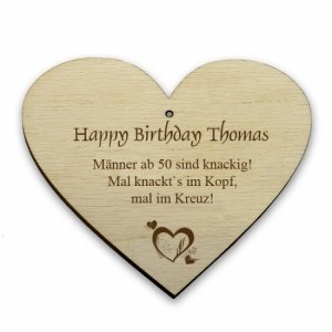 Kleines Herz aus Holz *Knackig*