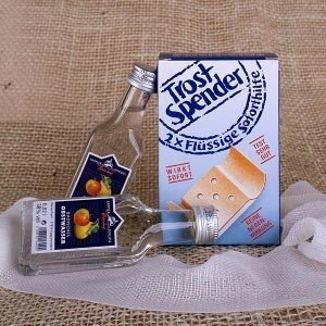 Kleines Trostpflaster (2x20ml Obstbrand)