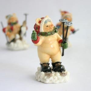 Kleines Weihnachtschwein