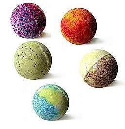 Kleines Wellness Badekugeln Set 5 Stück