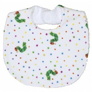 Klettlätzchen "Die kleine Raupe Nimmersa