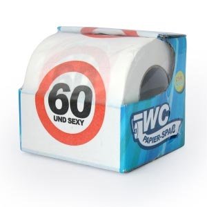 Klopapier im Geschenkkarton *60 und sexy