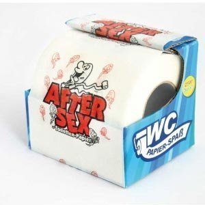 Klopapier im Geschenkkarton *After Sex*