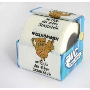 Klopapier im Geschenkkarton *Club der al