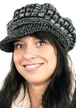 Knit Cap Baseball Cap grey