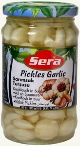 Knoblauch in Salzlake (Sarimsak Tursusu)