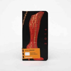 -Knopfstiefel- Kalender 2014, Schlank HO