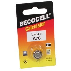 Knopfzelle Becocell LR44 A76 13GA