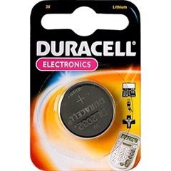 Knopfzelle Duracell Lithium CR2032