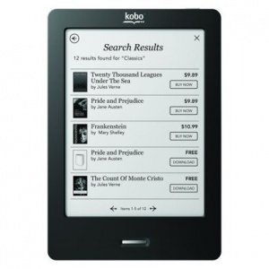 Kobo Touch eBook Reader - 2 GB - 15,24 cm (6") - Schwarz