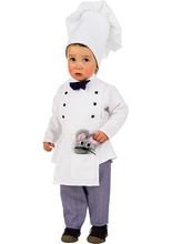 Koch Kinderkostüm weiss-schwarz