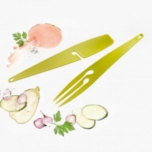 Kochbesteck Shadow solid senf