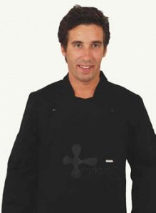 Kochjacke Nature schwarz