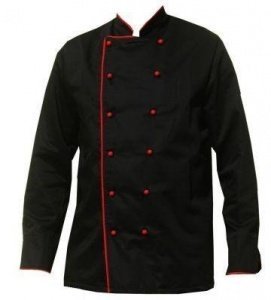 Kochjacke Schwarz
