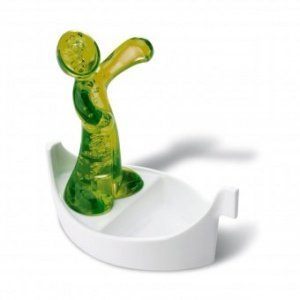 Kochlöffelständer Luigi transparent oliv