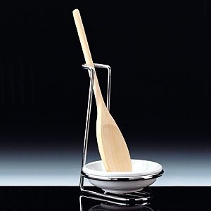 Kochlöffelständer aus Edelstahl und Porz