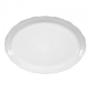 Königlich Tettau Ariadne Weiss Platte Ov