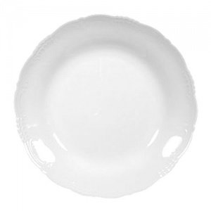 Königlich Tettau Ariadne Weiss Platte Ru