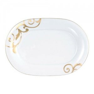 Königlich Tettau Jade Garbo Gold Platte 