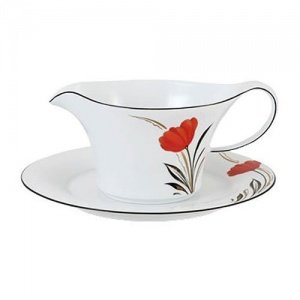 Königlich Tettau Jade Papavero Sauciere 