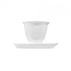 Königlich Tettau Opal Weiss Eierbecher a