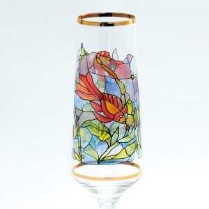 Königlich Tettau Tiffany Sektkelche Sekt