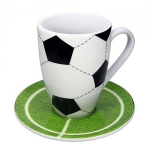 Könitz Flaggen und Sport Becher Set Fußb