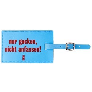 Kofferanhänger Nur gucken