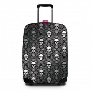 Kofferbezug Silver Skulls