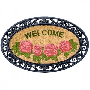 Kokosfußmatte "Roses"