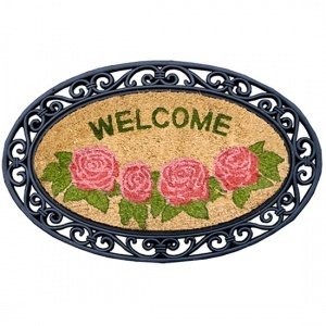 Kokosfußmatte "Roses"