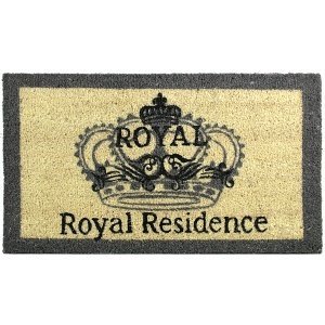 Kokosfußmatte "Royal Residence"