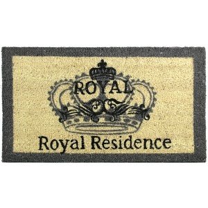 Kokosfußmatte "Royal Residence"