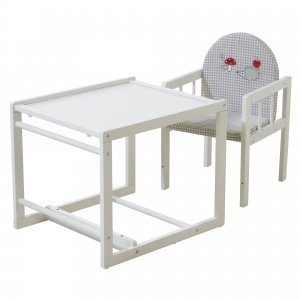 Kombi-Hochstuhl weiß "Adam&Eule"