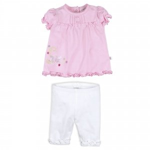 Kombination 2 tlg. rosé/weiß