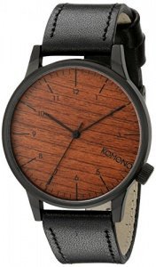 Komono Winston Watch Black Wood