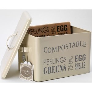 Kompostbox "Compostable", creme