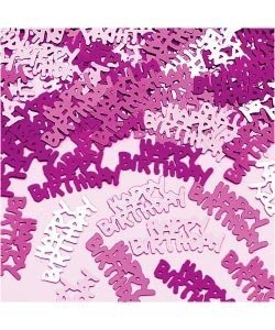 Konfetti *Pink Party- Happy Birthday*