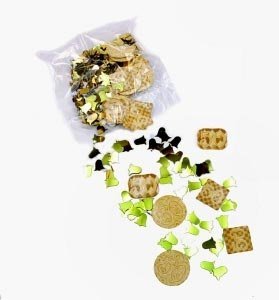 Konfetti zur Goldenen Hochzeit