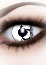 Kontaktlinsen Franky weiss-schwarz