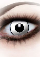 Kontaktlinsen Manson weiss-schwarz