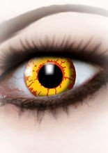 Kontaktlinsen Ork gelb-rot